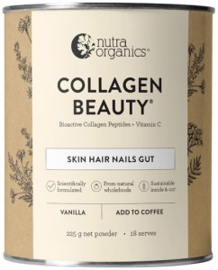 NUTRA ORGANICS Collagen Beauty (For Coffee) Vanilla 225g