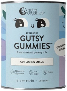 NUTRA ORGANICS Gutsy Gummies (Gut Loving Snack) Blueberry 150g
