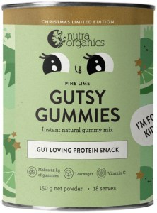 NUTRA ORGANICS Gutsy Gummies Pine Lime 150g