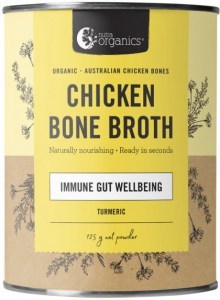 NUTRA ORGANICS Organic Bone Broth Chicken Turmeric 125g