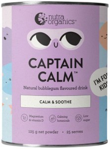 NUTRA ORGANICS Organic Captain Calm (Calm & Soothe) Bubblegum 125g