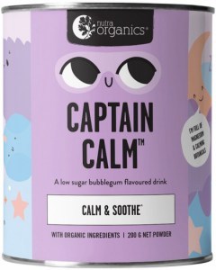 NUTRA ORGANICS Organic Captain Calm (Calm & Soothe) Bubblegum 200g