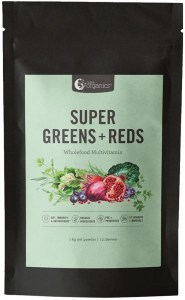 NUTRA ORGANICS Organic Super Greens + Reds (Wholefood Multivitamin) 1kg
