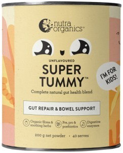 NUTRA ORGANICS Organic Super Tummy (Gut Repair & Bowel Support) Unflavoured 200g
