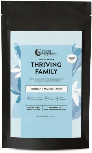 NUTRA ORGANICS Organic Thriving Family Protein (Protein + Multivitamin) Smooth Vanilla 1kg
