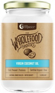 NUTRA ORGANICS THE WHOLEFOOD PANTRY Organic Cold Pressed Virgin Coconut Oil 1L