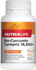 NUTRALIFE Bio-Curcumin Turmeric 16,500+ 60c