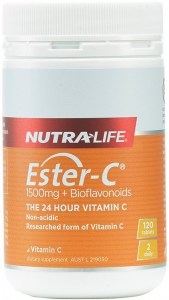 NutraLife Ester C 1500mg Plus Bioflavonoids 120t