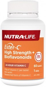 NUTRALIFE Ester-C High Strength + Bioflavonoids 60t