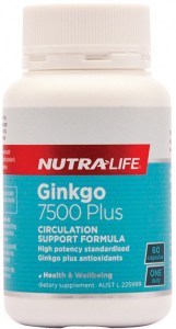 NUTRALIFE Ginkgo 7500 Plus 60c