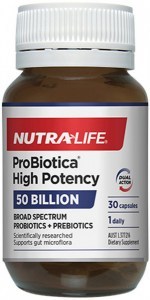 NUTRALIFE ProBiotica High Potency (50 Billion) 30c