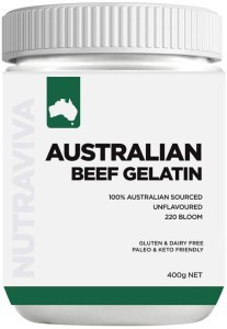 NUTRAVIVA Australian Beef Gelatin 400g