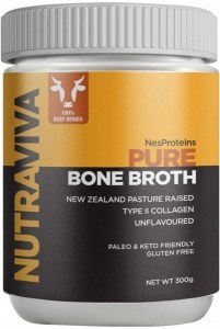 NUTRAVIVA Bone Broth Pure (Beef) Unflavoured 300g