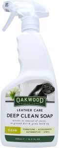 Oakwood Leather Care Deep Clean Soap 500ml OCT24
