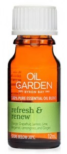 Oil Garden Refresh & Renew Pure Essential Oil Blends 12ml FEB25