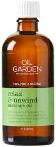 Oil Garden Relax & Unwind Pure Body & Massage Oil Blend 100mL