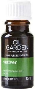 Oil Garden Vetiver Pure Essential Oil 12ml JUL27