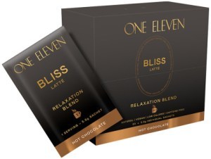 ONE ELEVEN Bliss Latte (Relaxation Blend) Hot Chocolate Sachet 5.5g x 20 Pack
