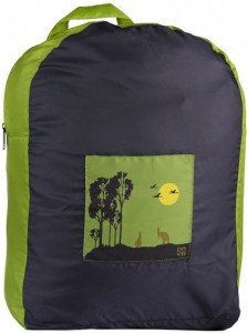 ONYA Backpack Charcoal Apple Kangaroo