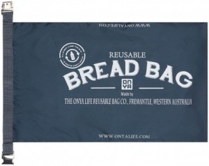 ONYA Reusable Bread Bag Charcoal