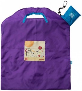 ONYA Reusable Shopping Bag Purple Garden (Large)