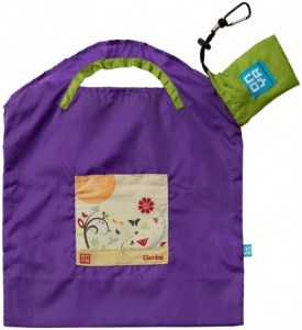 ONYA Reusable Shopping Bag Purple Garden (Small)