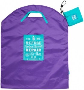 ONYA Reusable Shopping Bag Purple Six R's Large