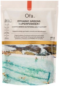 ORA Organic Greens Superpowder+ Oral Powder 480g