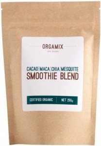 Orgamix Organic Cacao,Maca,Chia,Mesquite Smoothie Blend  250g