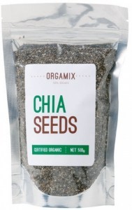 Orgamix Organic Chia Seeds Black  500g
