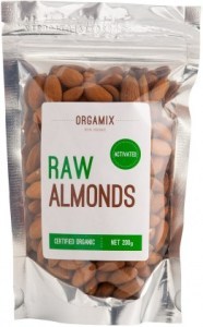 Orgamix Organic Raw Almonds Activated  200g