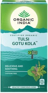 Organic India Tulsi Gotu Kola Tea 25 Teabags