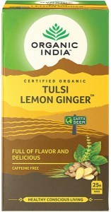 Organic India Tulsi Lemon Ginger Tea 25Teabags