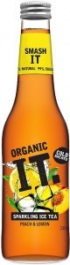 Organic IT Sparkling Iced Tea Peach & Lemon 330ml