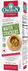 Orgran Multigrain Wafer Crackers w/Quinoa  100g
