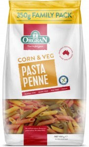 Orgran Pasta Corn & Veg Penne  350g