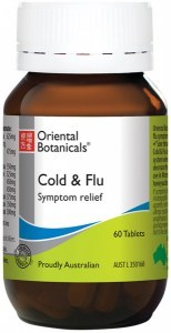 ORIENTAL BOTANICALS Cold & Flu 60t