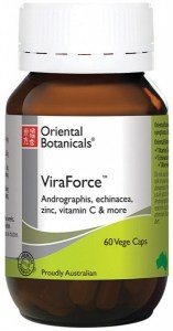 ORIENTAL BOTANICALS ViraForce (Andrographis, Olive Leaf & Echinacea) 60vc