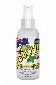 Ouch Organic Instant Herbal Sting Relief Spray 100ml