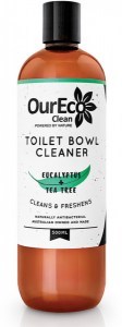 OURECO CLEAN Toilet Bowl Cleaner Eucalyptus and Tea Tree 500ml