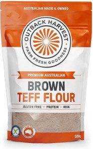 Outback Harvest Brown Teff Flour  500g