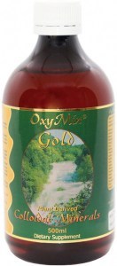 OXYMIN Gold (Plant Derived Colloidal Minerals) 500ml