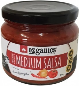 Ozganics Organic Salsa Medium  310g