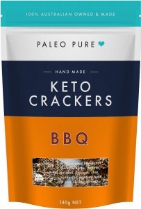 Paleo Pure Keto Crackers BBQ 140g