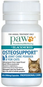 PAW By BLACKMORES OsteoSupport Joint Care (Powder For Cats) 60c 