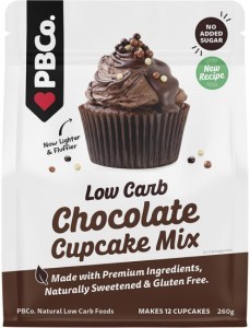 PBco Chocolate Cupcake Mix Low Carb 260g