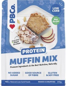 PBco Protein Muffin Mix Plant Protein 340g