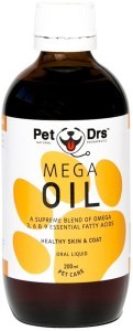 PET DRS Mega Oil (Omega 3,6 & 9) Oral Liquid 200ml