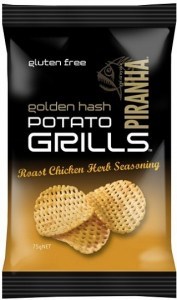 Piranha Potato Grills Roast Chicken Herb Seasoning G/F 12x75g