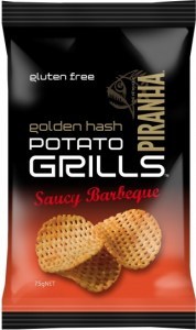 Piranha Potato Grills Saucy BBQ G/F 12x75g